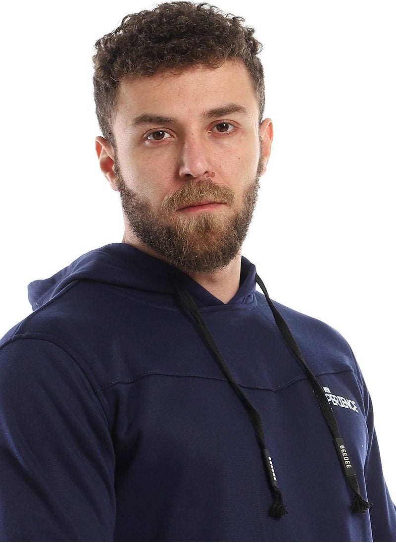 Caesar - Mens Printed Hoodie With Front Pockets - Image 1