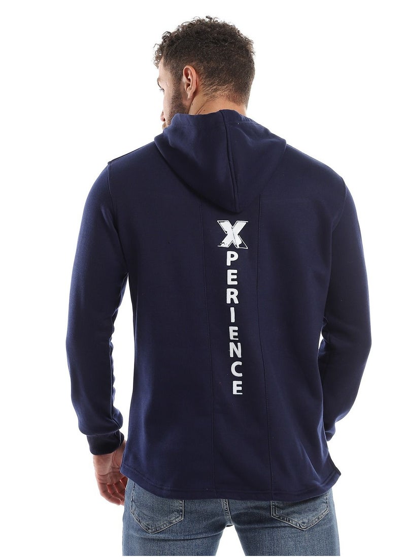 Caesar - Mens Printed Hoodie With Front Pockets - Image 1