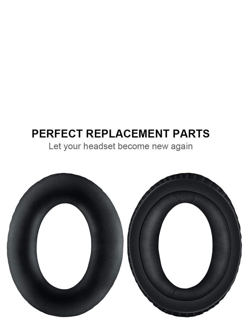 Y&D Headset Replacement Ear Pads Cushions Kit Compatible for Bose, Aviation X A10 A20 Headphone Cups Cover Earpads Repair Parts Memory Foam (Black) - Image 2