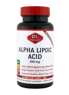 Olympian Labs OLYMPIAN LABS Alpha Lipoic Acid 200 Mg, 0.15 Pounds  - Image 1