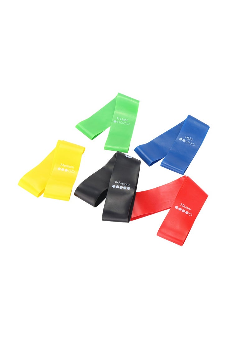 أتش برو مجموعة عجلة البطن مع شريط لاتكس من إتش إم سبورتس| مثالية لتدريب القوة الأساسية والثبات - Image 3