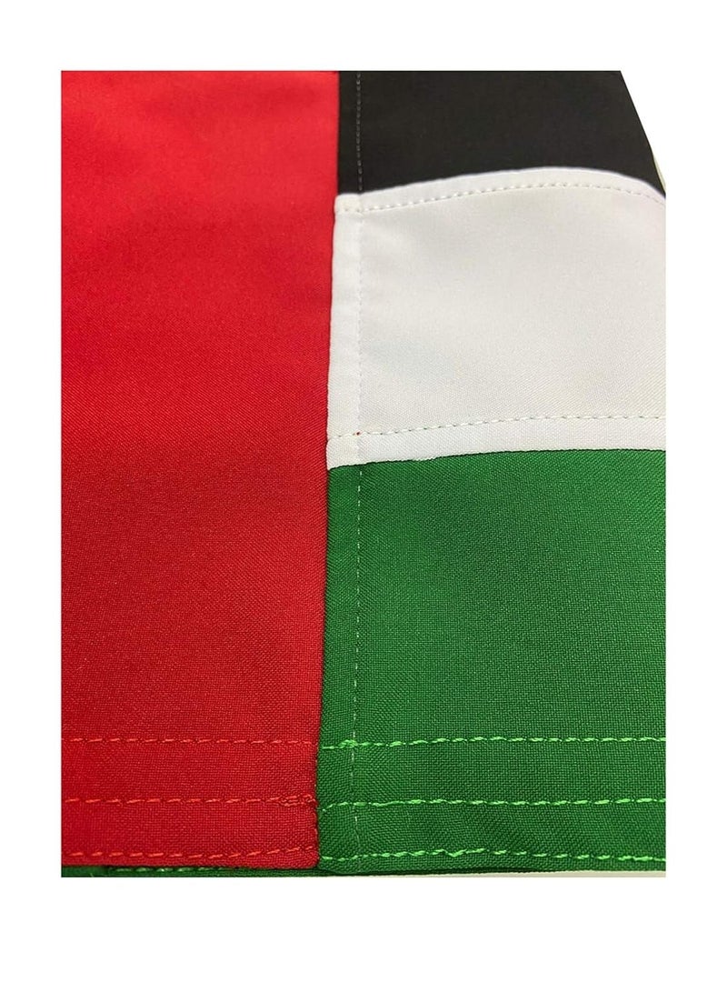 Premium UAE National Flag Minimatt Fabric (1.5 x 1.2 M) , Durable Outdoor & Indoor Flag for Home, Office, Events & Celebrations - Image 1