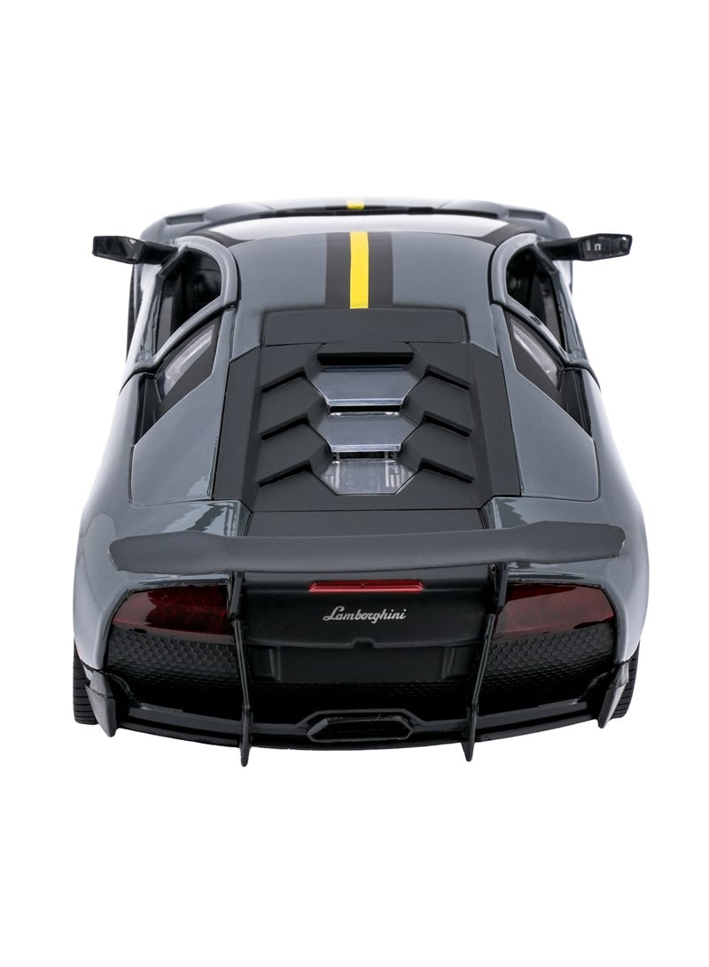 MOTORMAX Lamborghini Murcielago LP 670-4 SV Die-Cast Model Car 1:24 Scale | Officially Licensed Supercar Collectible | Opening Doors, Detailed Interior & Free-Wheeling Toy Car - Image 4