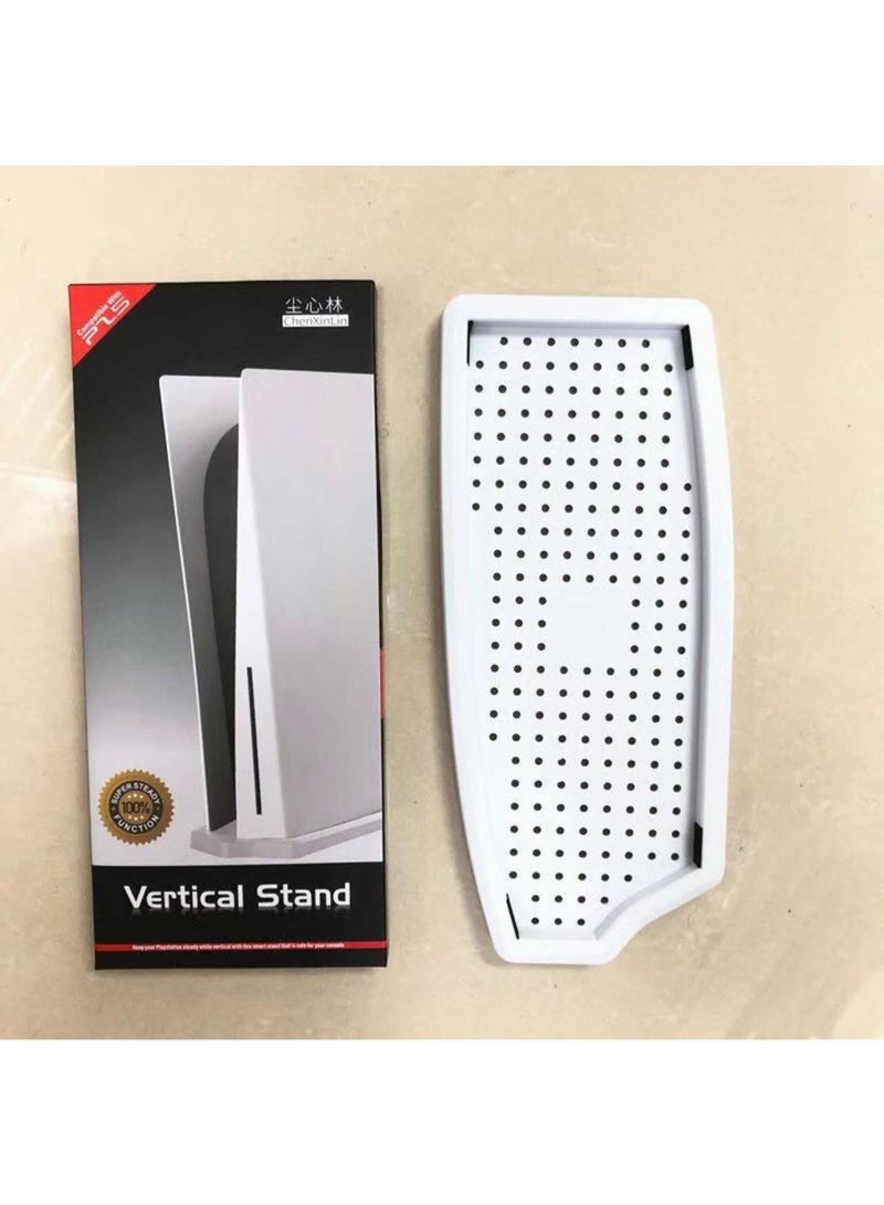 PS5 console stand P5 digital version optical drive version upright simple heat dissipation stand base stable bracket accessories - white - Image 3