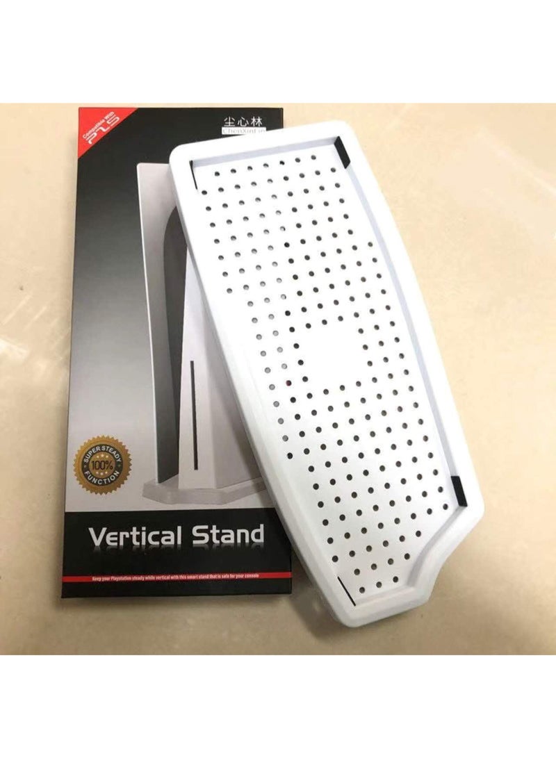 PS5 console stand P5 digital version optical drive version upright simple heat dissipation stand base stable bracket accessories - white - Image 5