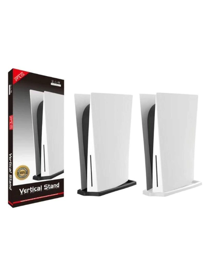 PS5 console stand P5 digital version optical drive version upright simple heat dissipation stand base stable bracket accessories - white - Image 1