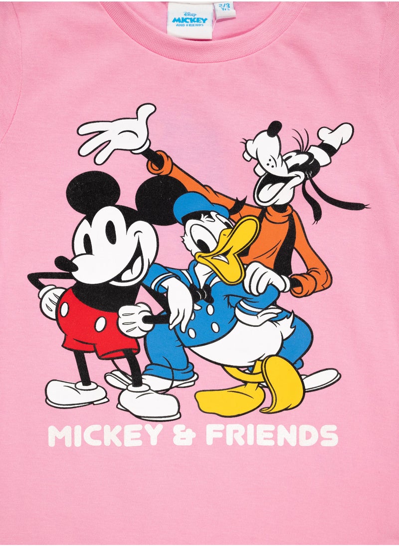 Mickey & Friends T-Shirt for Girls, Pink - pzsku/Z2337945CB4A2EF3050D2Z/45/_/1715254803/a5af527e-04a9-4e29-9404-05196ac12d0d