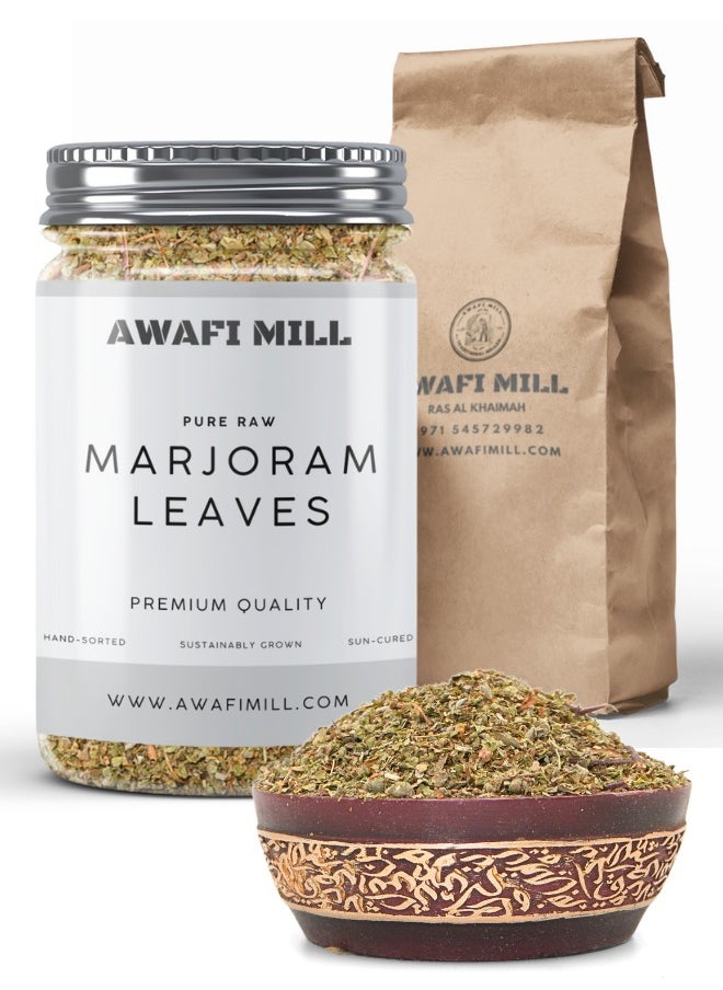 Awafi Mill - AWAFI MILL Marjoram | Dried Marjoram Leaves | Aromatic Herb for Cooking & Seasoning - Image 1