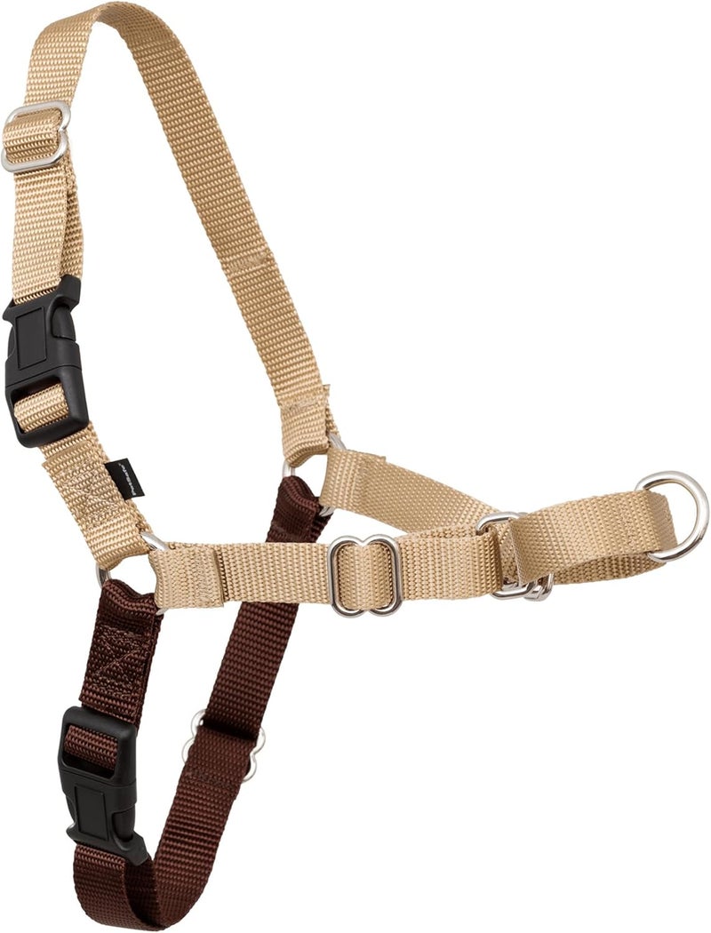 PetSafe Easy Walk Harness for Dogs - Small Size, Fawn/Brown Color - Image 1