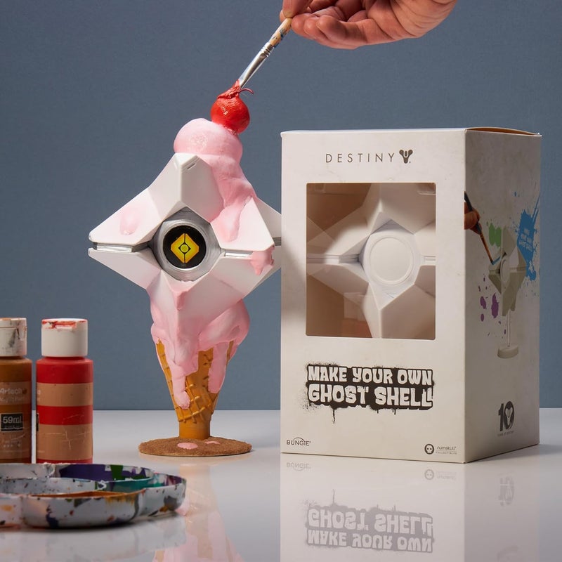 Numskull Official Destiny 2 DIY Blank Ghost Shell 7 Vinyl Figure  Official Collectible Customizable Replica for Destiny Fans and Collectors  Official Bungie Merchandise - Image 3
