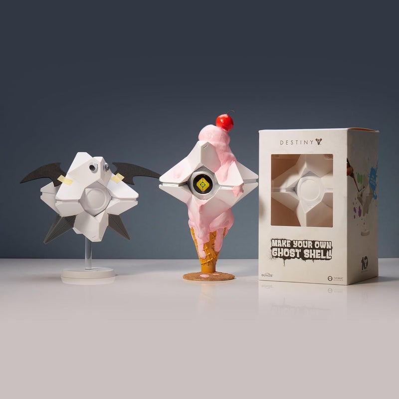 Numskull Official Destiny 2 DIY Blank Ghost Shell 7 Vinyl Figure  Official Collectible Customizable Replica for Destiny Fans and Collectors  Official Bungie Merchandise - Image 5