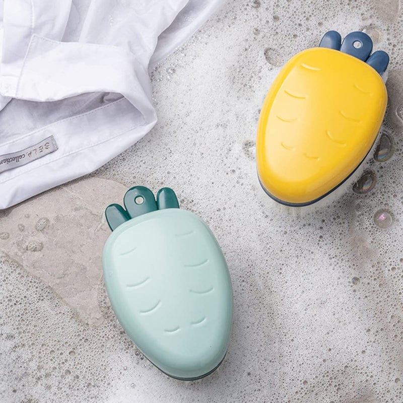 TASKHOUSE Multipurpose Cleaning Brush Handheld Laundry Scrubber with Soft Bristles for Clothes, Shoes, Floors, Sink, Bathtub (Yellow, 1 Piece) - Image 5