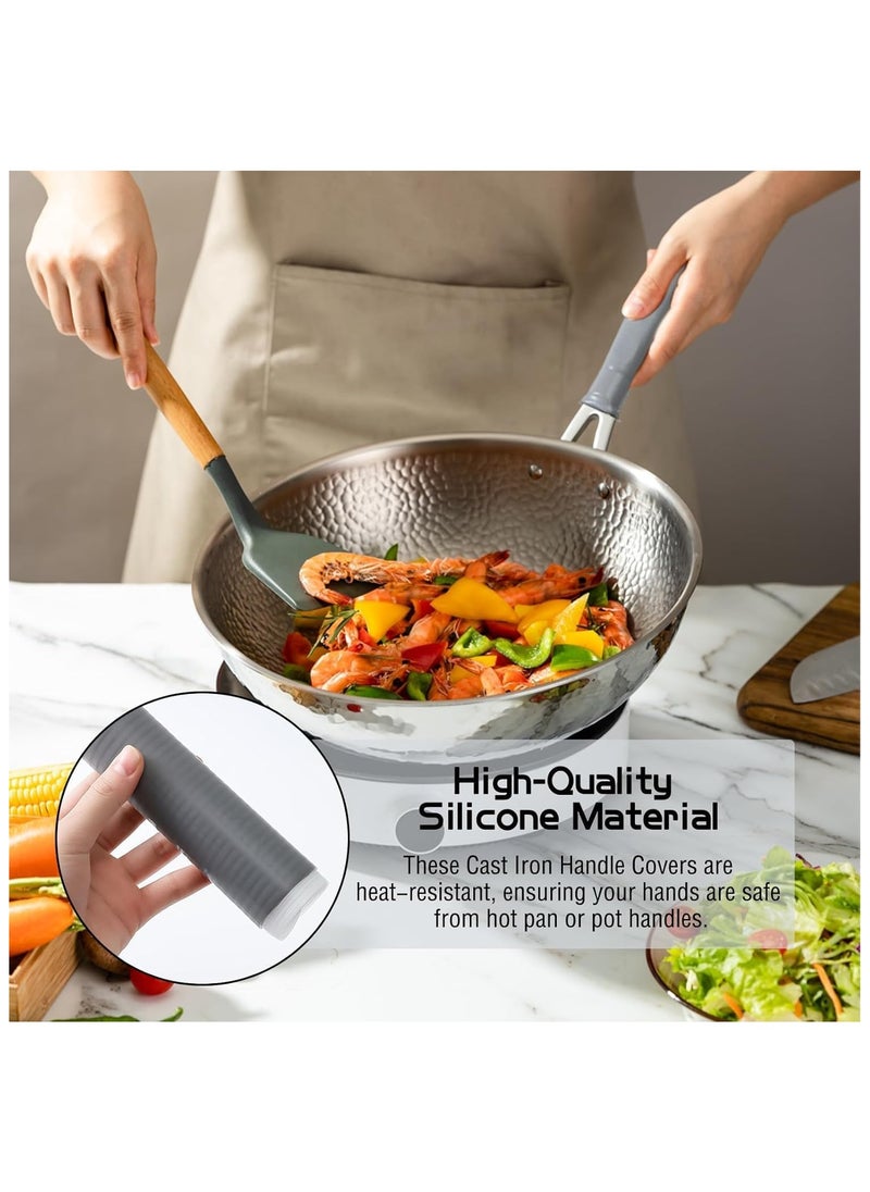 Generic Pot Handle Heat Insulation Silicon Cover Heat Resistant (1 Psc)  - Image 2
