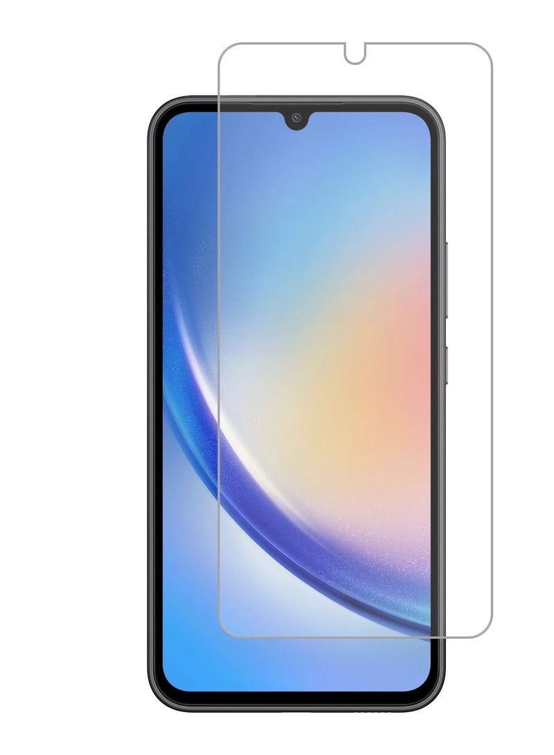 HEXABEX واقي شاشة زجاجي مقوى لهاتف Samsung A34 5G - Image 1