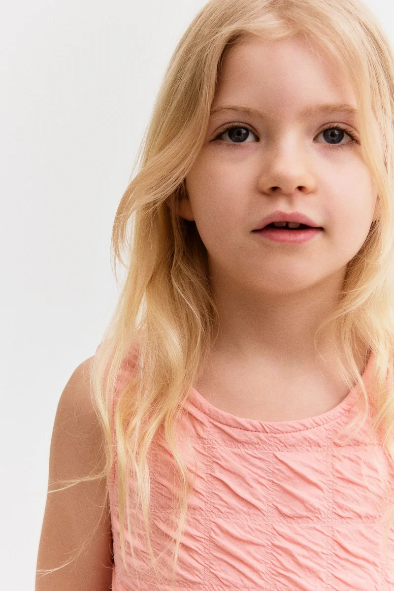 H&M Textured jersey dress