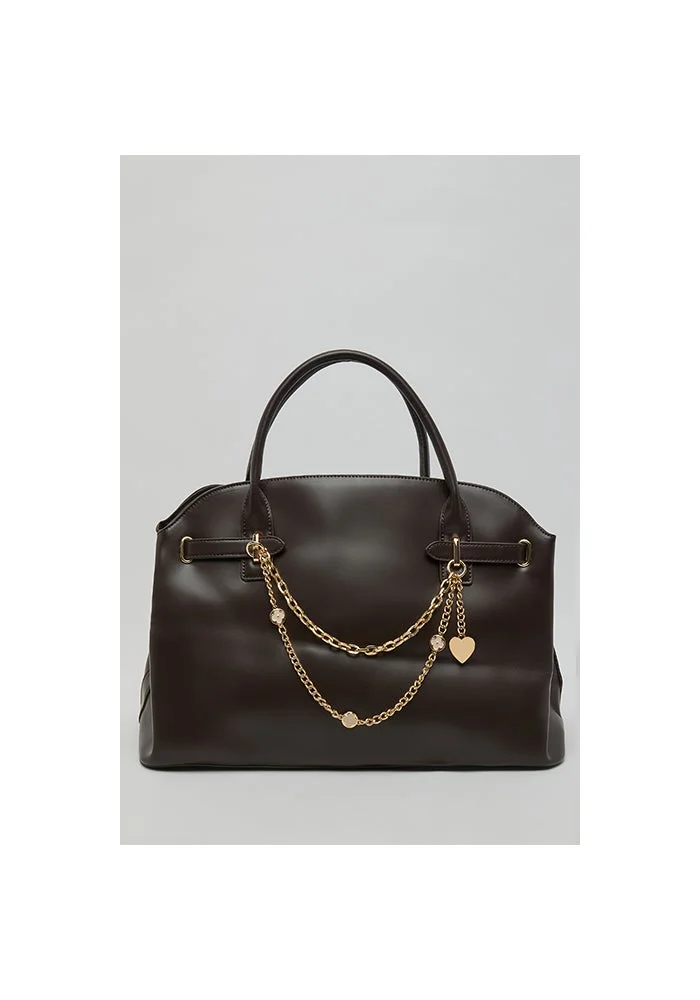 R&b Chain Detail Handheld Bag
