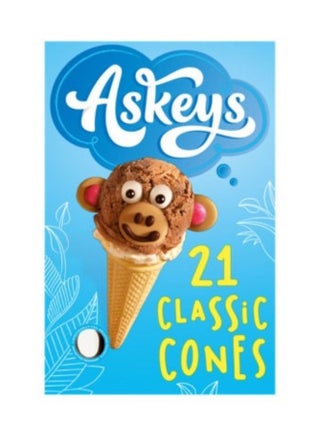 Ice Cream Classic Cones (21 pcs)