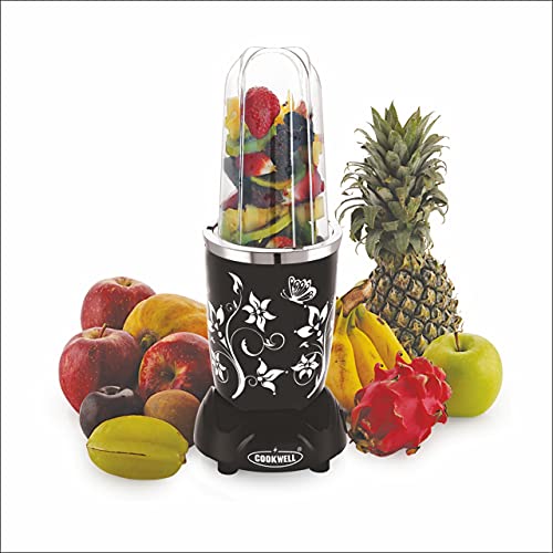 Cookwell Nutri Blender (3 Jar 2 Blade, Black) - Image 2