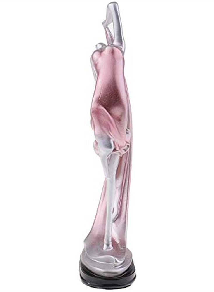 SYOSI Dancing Girl Figurine, Resin Table Decoration Ornament, Art Sculpture Figure, Home Decor Gift, 23x11cm  - Image 4