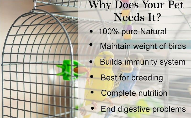 VetSafe Natural Mineral Block for Birds 250 gm | Essential Mineral Supplement | Supports Strong Beak, Bones & Feathers | Ideal for All Pet Birds | Enriched with Calcium & Trace Elements - Image 4