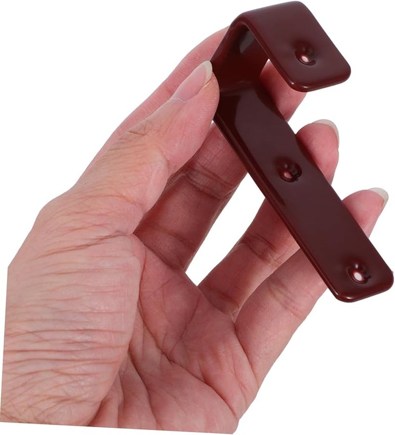 Heavy Duty Bunk Bed Ladder Hooks Wall Mount Straight Hardware Easy Installation 2pcs - Image 5