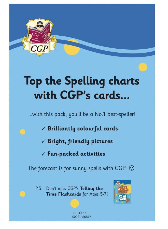 New Spelling Home Learning Flashcards For Ages 5-7 - Image 2