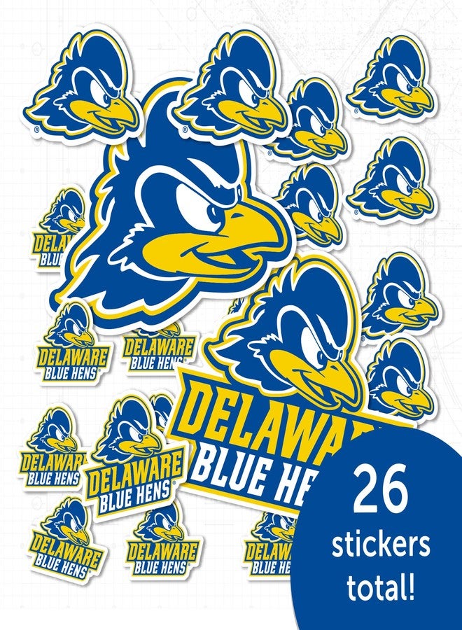 Desert Cactus University of Delaware Sticker Fightin Blue Hens UD Sticker Vinyl Decals Laptop Water Bottle Car Scrapbook 12x9 Sheet T1 (Type 1-1) - Image 5