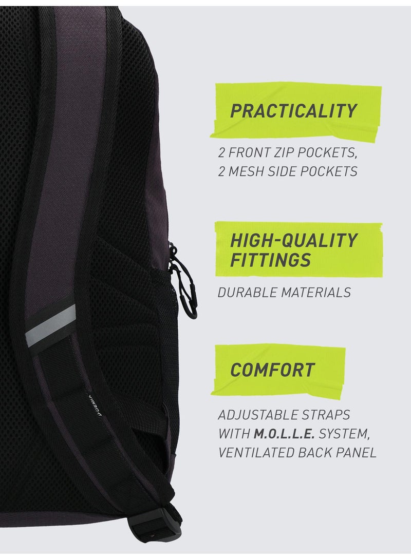 Demix Teen Backpack 18L Water-Repellent School & Sports Backpack with Laptop Pocket, Reflectors & Multiple Compartments for Boys and Girls - Image 2