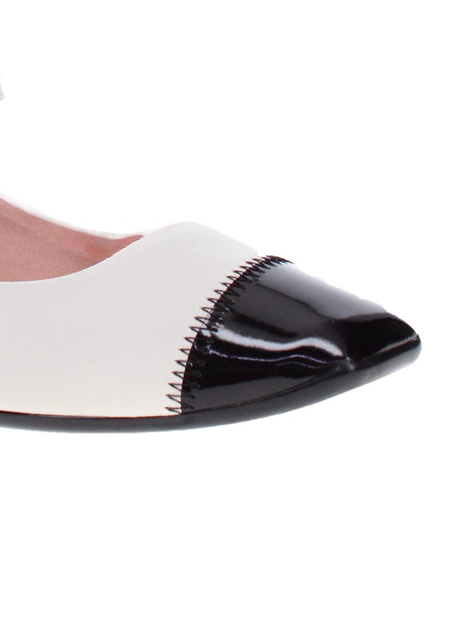 MODARE Solid Slip-On Block Heel Shoes - Image 1