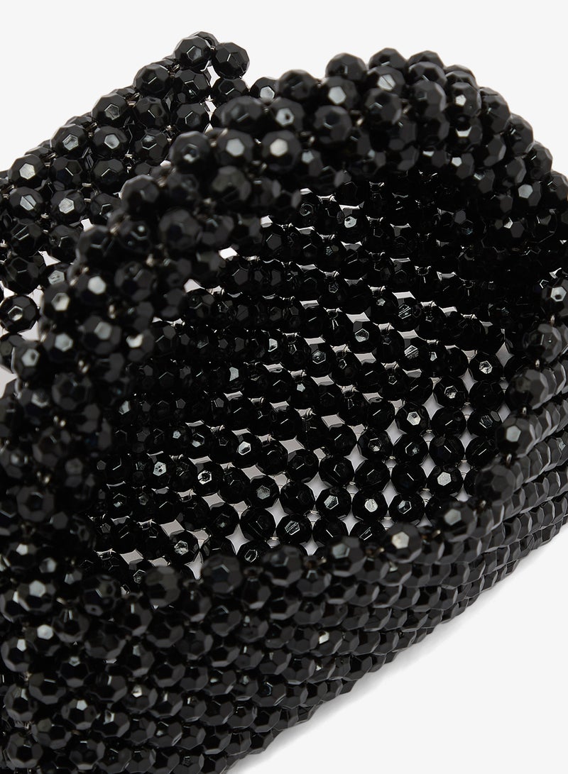 Ella Limited Edition Diamonte Detail Embellished Mini Clutch - Image 4