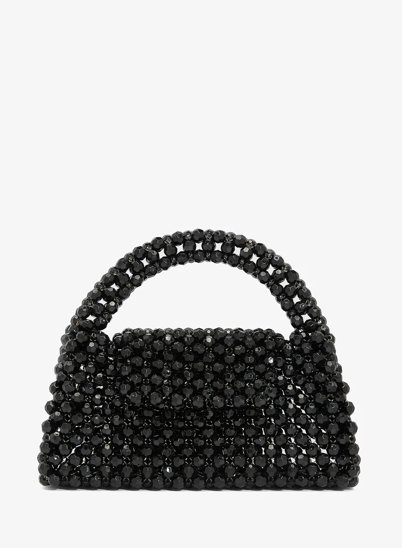 Ella Limited Edition Diamonte Detail Embellished Mini Clutch