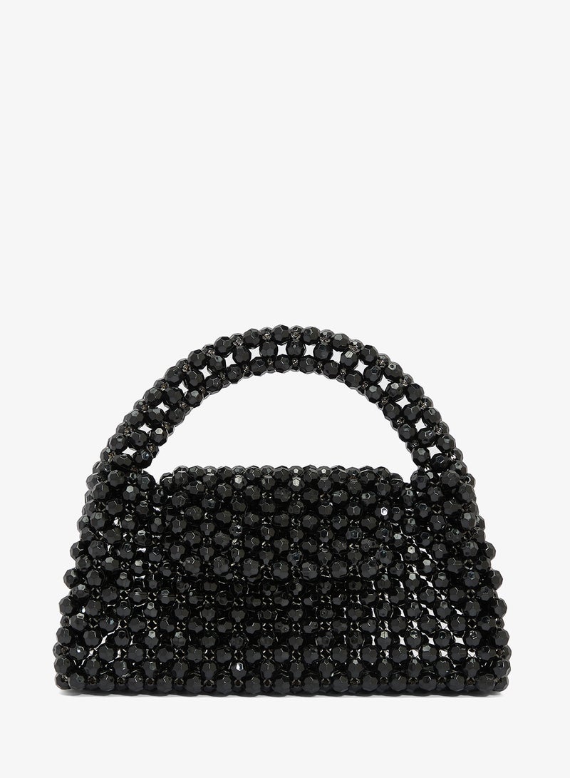 Ella Limited Edition Diamonte Detail Embellished Mini Clutch - Image 1