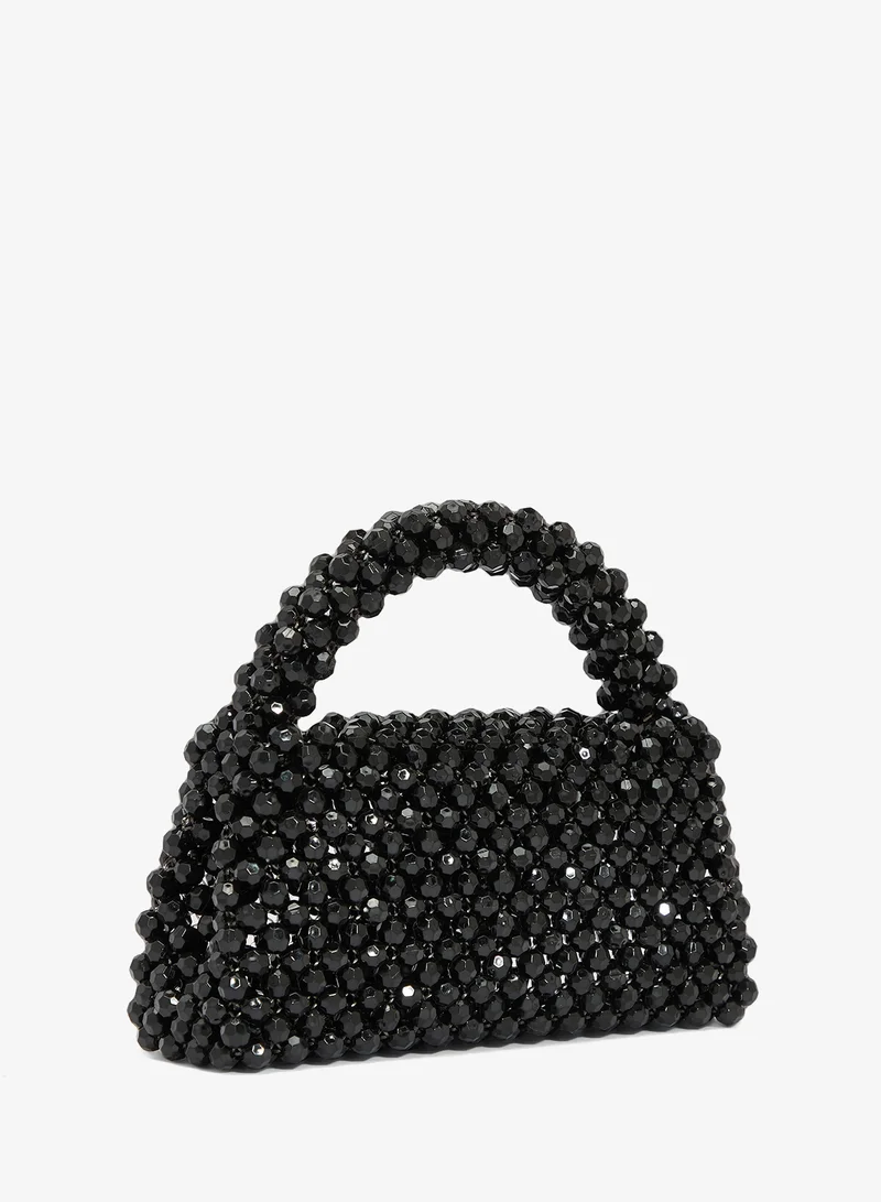Ella Limited Edition Diamonte Detail Embellished Mini Clutch
