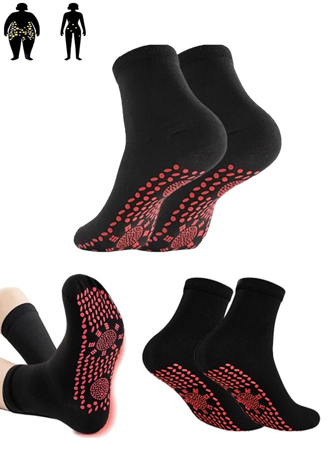 Tourmaline Acupressure Self-Heating Sock Health Sock - Image 1