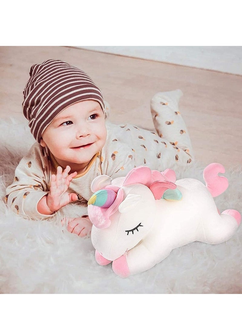 Toys for Girls Ages 3 4 5 6 7 8+ Years - Unicorn Stuffed Animal, Soft Unicorn Plush Toys Set, Christmas Birthday Gifts for Baby, Toddler, Kids - Image 3