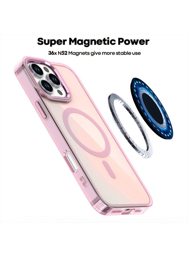 S-TOP Case For iPhone 14 Pro Max Bright Shadow Magsafe Discoloration Phone Case - Image 2