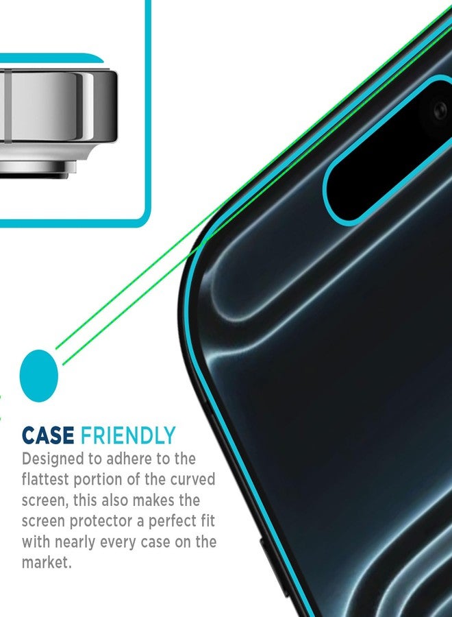 Tech Armor for iPhone 17 Pro Max Screen Protector Privacy Glass 6.9 inch - Ballistic Tempered, Anti-Spy, Case Friendly, Easy Installation, Bubble Free, Touch Support, 1 Pack - Image 4