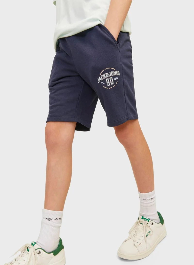 Jack & Jones Junior Youth Logo Sweatshorts