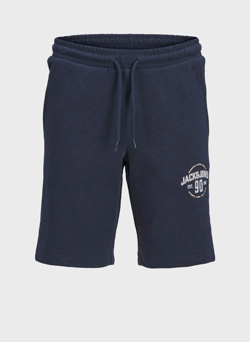 Jack & Jones Junior Youth Logo Sweatshorts