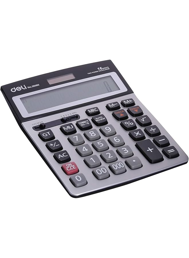 Deli 16 Digits Metal Calculator - Image 1