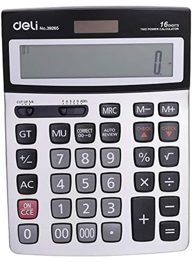 Deli 16 Digits Metal Calculator - Image 2