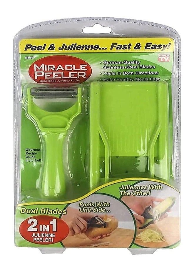AS SEEN ON TV Peeler 2 In 1 Julienne Peeler 