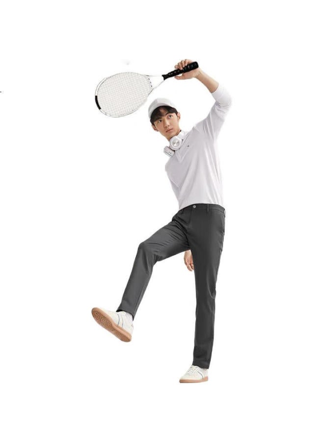 Seven 【Cambodian Elasticity】Men'S Casual Pants Autumn Business All-Match Comfortable Slim Straight Pants - Image 2