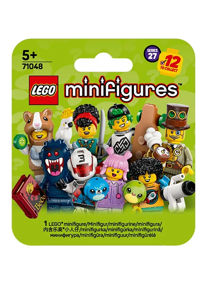 LEGO Minifigures Series 27 Mystery Box, Get 1 of 12 Collectible Figures incl. Cupid, Pterodactyl, Jetpack Racer & More - Toys for 5+ Year Old Boys and Girls 71048 (9 pieces)