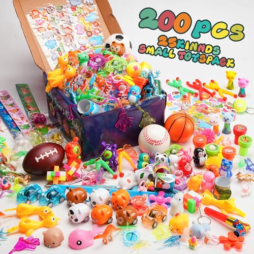 Yutin Party Favors for Kids 8-12, Treasure Chest Box Prize Toys for Classroom Students, Birthday Goodie Bags Stuffers Pinata Fillers, Carnival Small Bulk Toys for Boys Girls Christmas Gift Bag 4-8 3-5 - Image 4