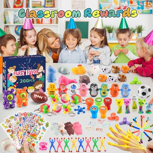 Yutin Party Favors for Kids 8-12, Treasure Chest Box Prize Toys for Classroom Students, Birthday Goodie Bags Stuffers Pinata Fillers, Carnival Small Bulk Toys for Boys Girls Christmas Gift Bag 4-8 3-5 - Image 3