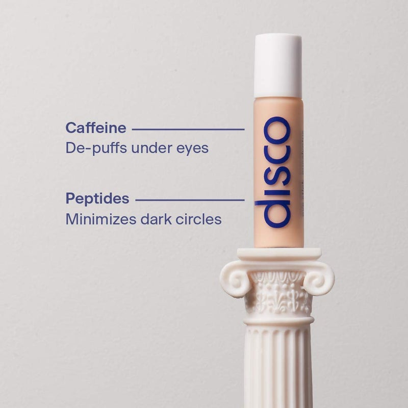 Disco Men's Eye Bag Treatment, Roller Serum for Men, Under Eye Cream Natural Caffeine Anti Aging Stick Balm, Reduce Puffiness, Wrinkles, Dark Circles, Crows Feet, Bags, Dark Circles, Lines, Puffiness - Image 5