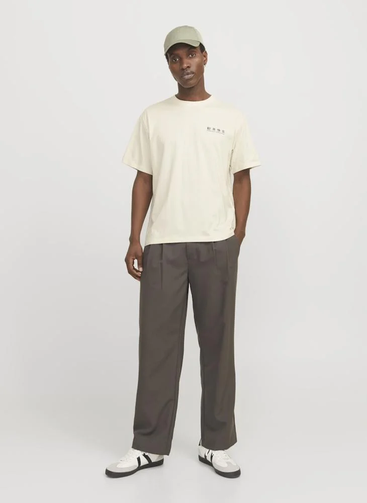 JACK & JONES Jorsnake Logo Crew Neck T-Shrt