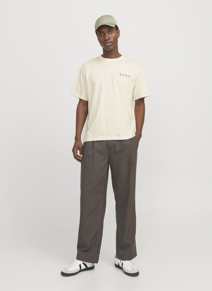 JACK & JONES - Jorsnake Logo Crew Neck T-Shrt - Image 1