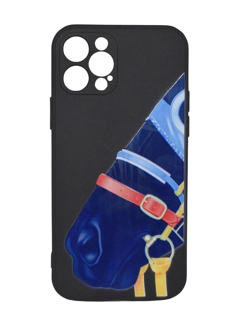 BORTONY iPhone 12 Pro Cover Soft Silicone Camera Protected Case with Inside Microfiber Lining - Image 1